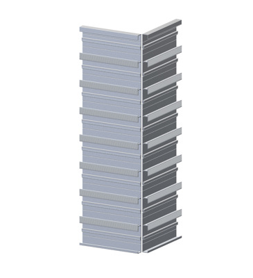 Briklok profiles to design corner and column details Image